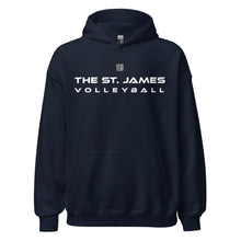 Load image into Gallery viewer, CUSTOMIZABLE The St. James Volleyball Unisex Hoodie (CUSTOMIZATION REQUIRED)