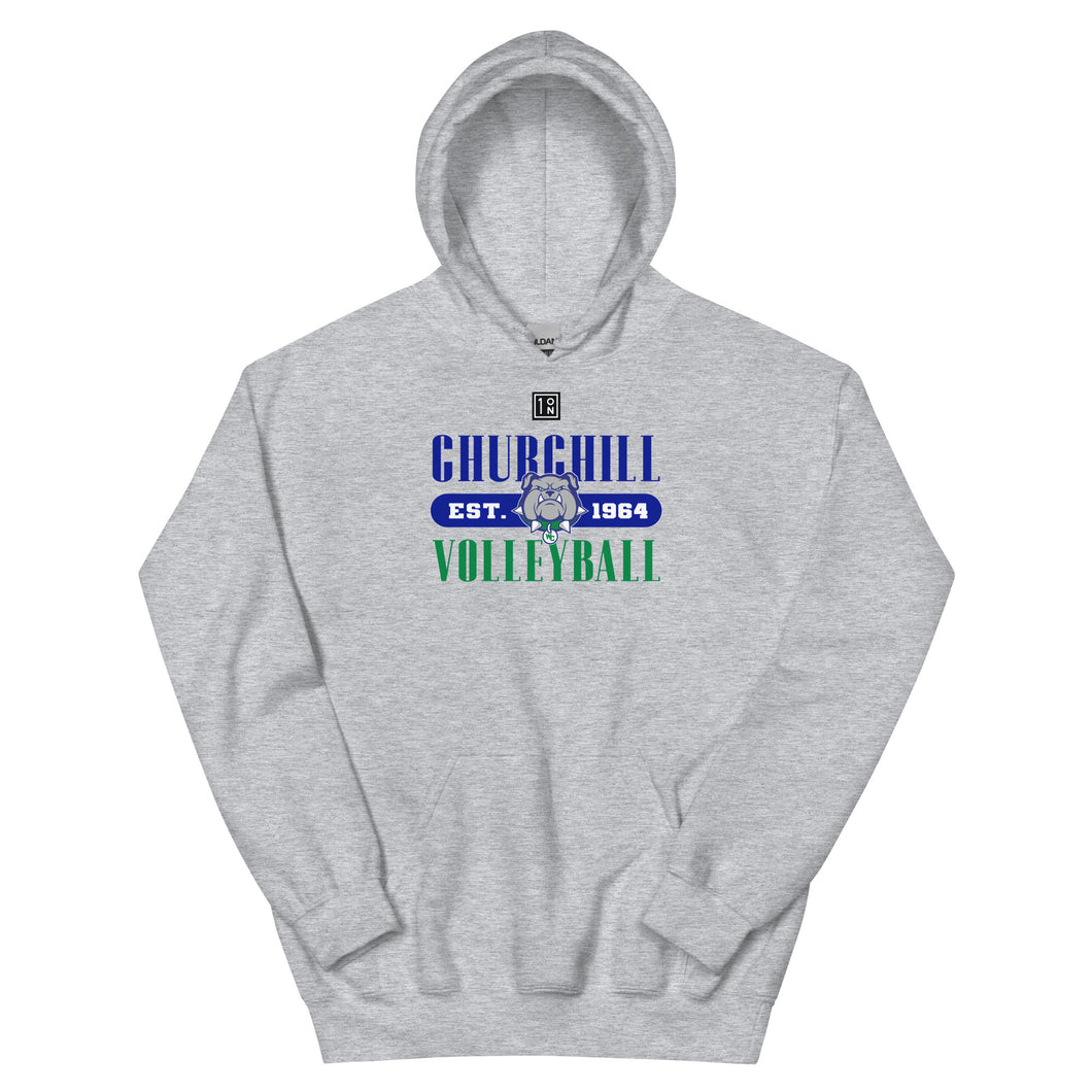 Churchill Volleyball Unisex Hoodie