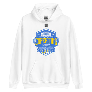 Cupertino 7th Grade Volleyball Champions Unisex Hoodie