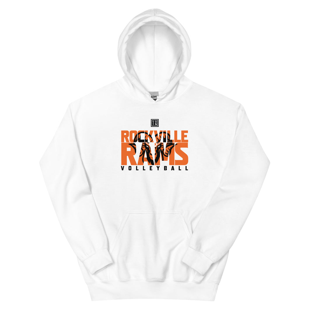 Rockville Rams Volleyball Unisex Hoodie