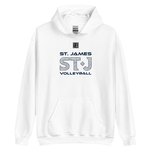 STJ Volleyball Waves Unisex Hoodie