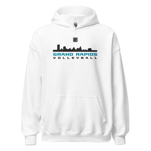 Grand Rapids Volleyball Skyline Unisex Hoodie