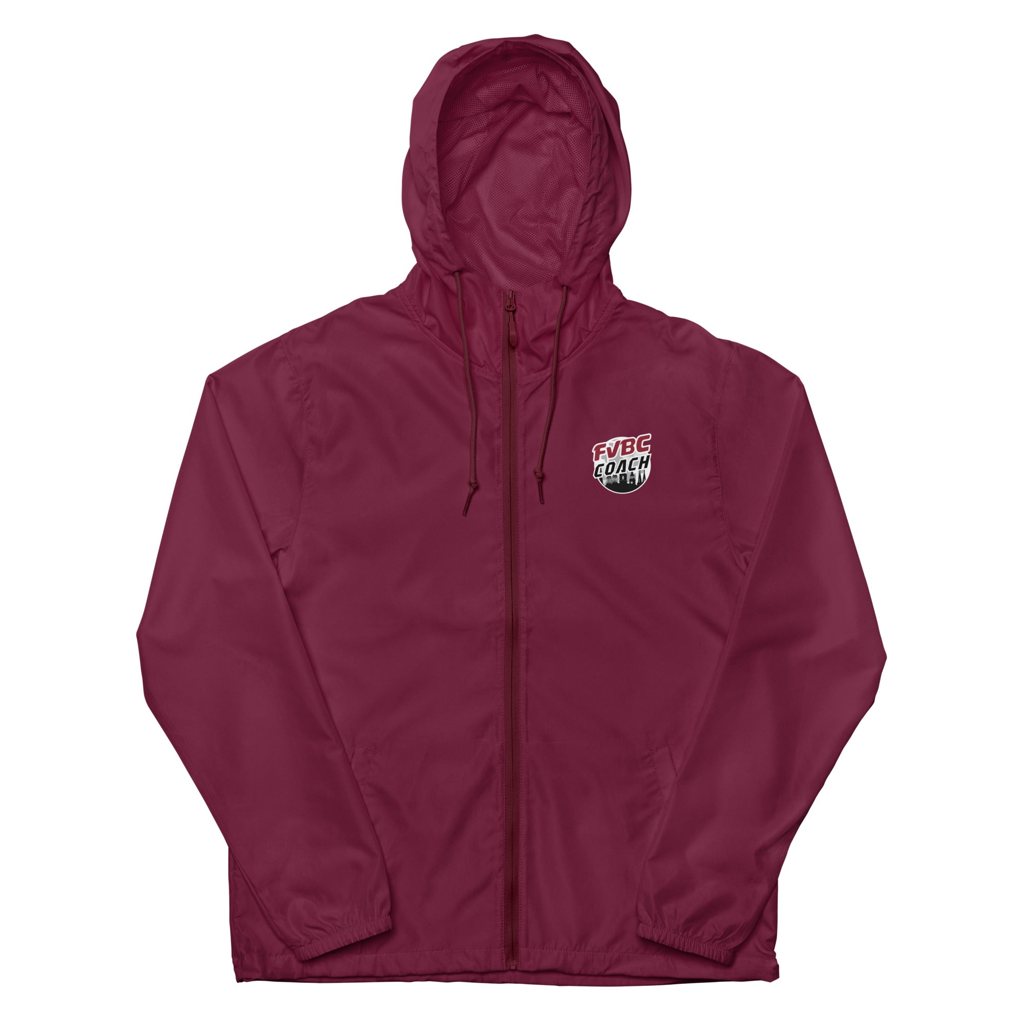 Vans maroon windbreaker hotsell