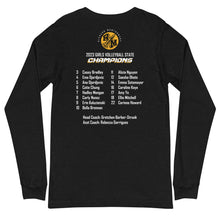 Load image into Gallery viewer, RM 2023 State Champions with Roster Unisex Long Sleeve Tee