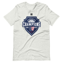 Load image into Gallery viewer, Wootton 2023 County Champions with Team Roster Unisex t-shirt