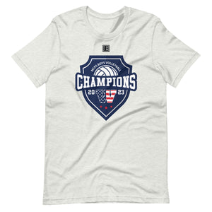 Wootton 2023 County Champions with Team Roster Unisex t-shirt