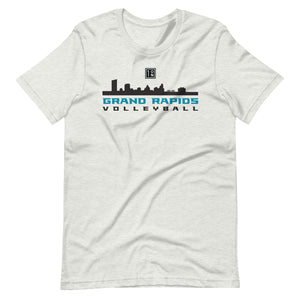 Grand Rapids Volleyball Skyline Unisex t-shirt