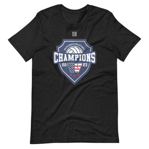 Wootton 2023 County Champions with Team Roster Unisex t-shirt