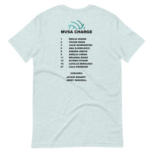 Load image into Gallery viewer, Charge Nationals 2024 WITH TEAM ROSTER Unisex t-shirt