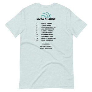 Charge Nationals 2024 WITH TEAM ROSTER Unisex t-shirt