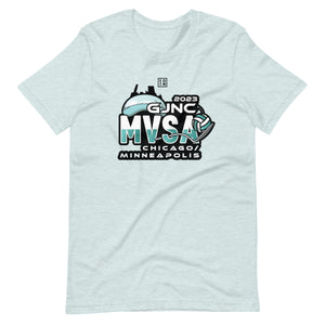 MVSA 2023 Nationals Chicago/Minneapolis with Teams Unisex t-shirt