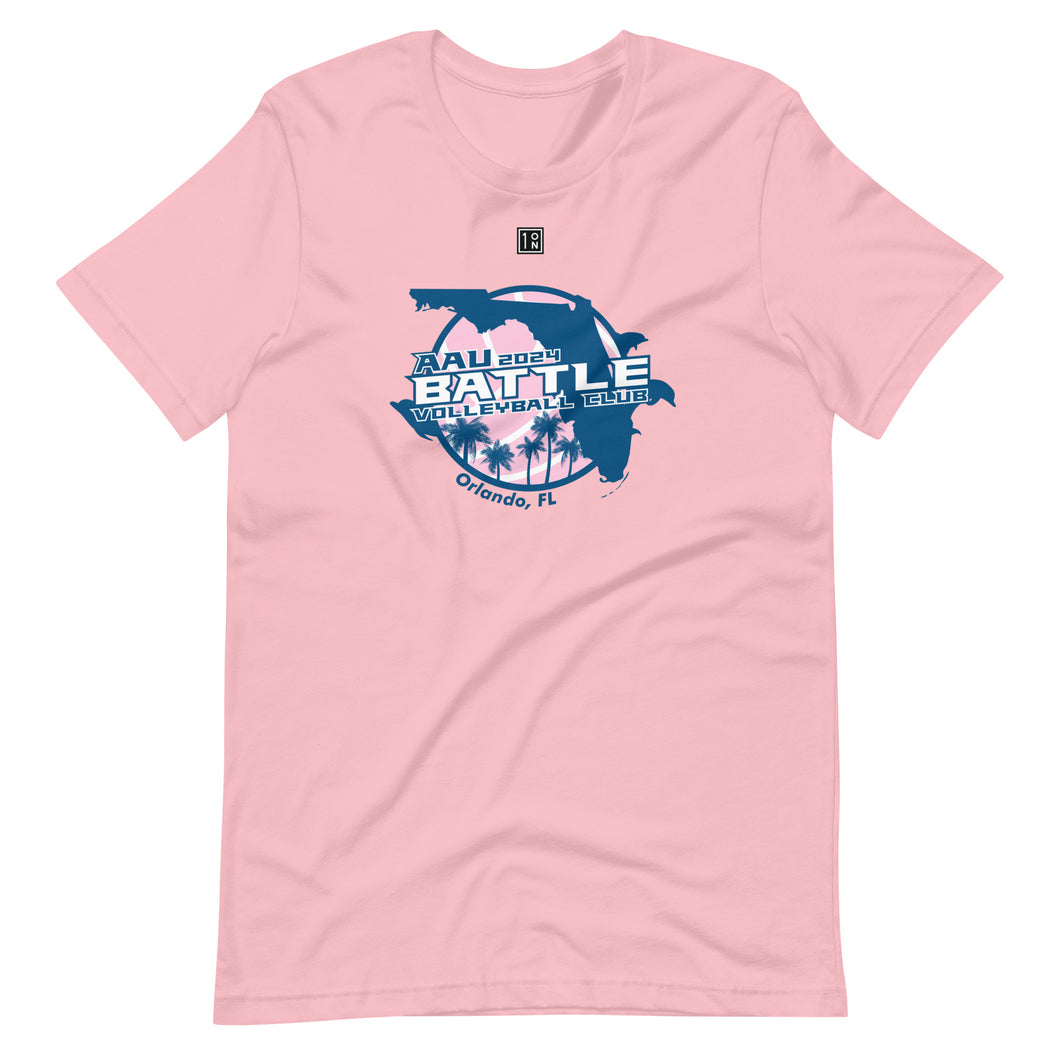 Battle AAU Nationals 2024 - Blue Pink Unisex t-shirt