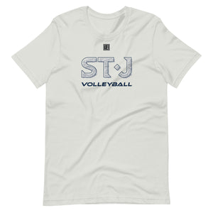 STJ Volleyball Waves Unisex t-shirt