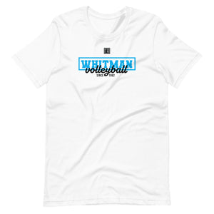 Whitman volleyball Since 1962 Unisex t-shirt