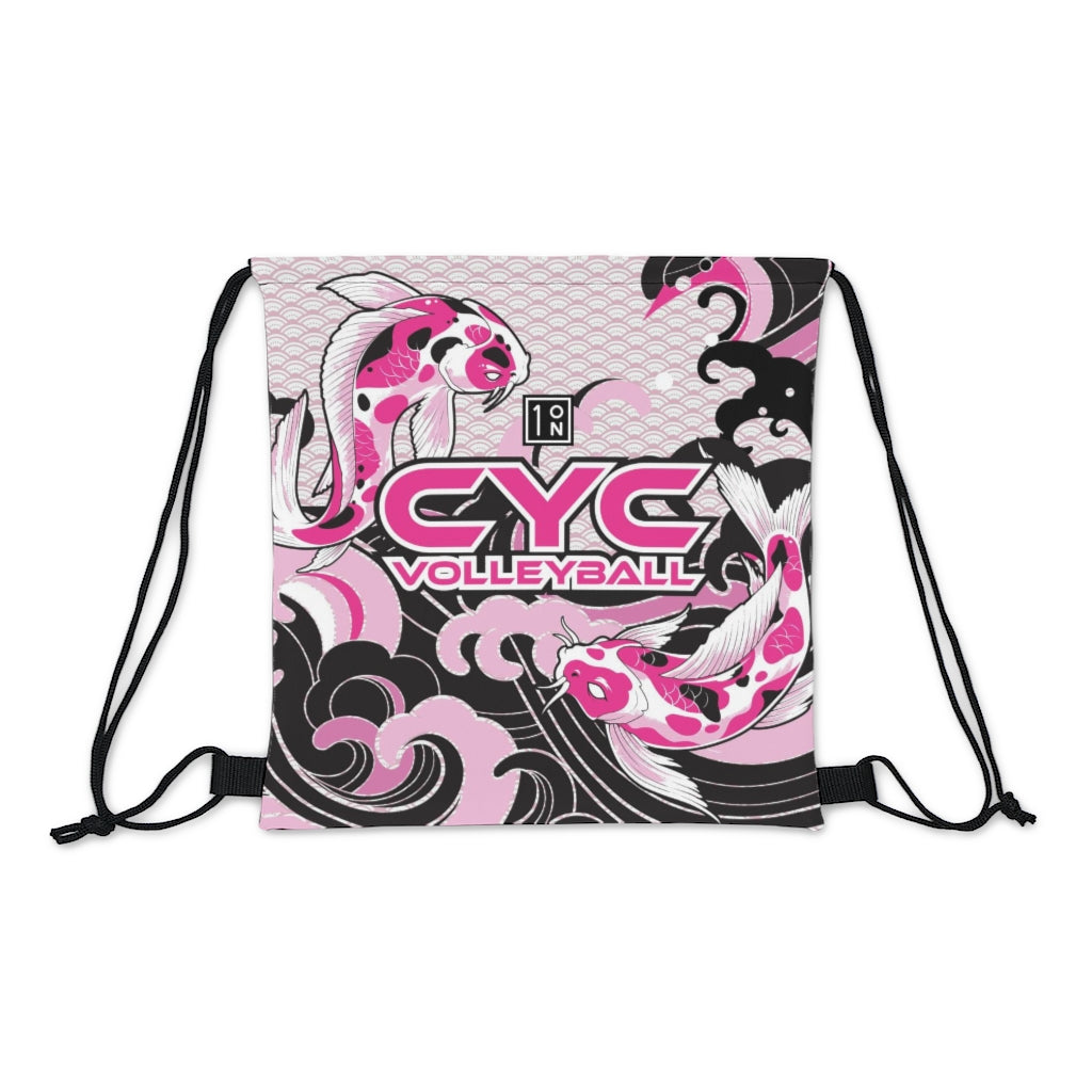 CYC Koi Volleyball Outdoor Drawstring Bag