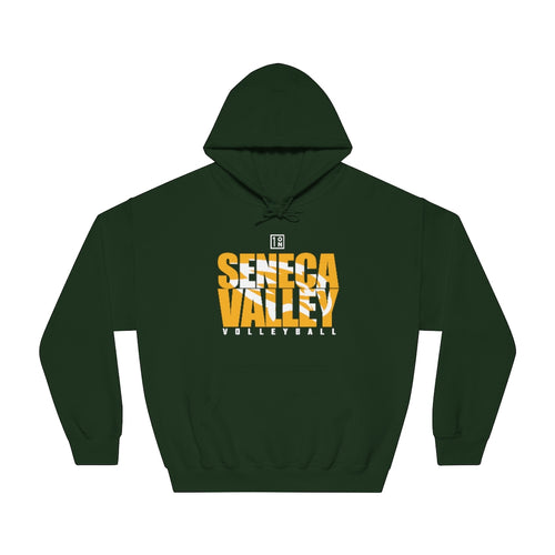 Seneca Valley Volleyball Unisex DryBlend® Hooded Sweatshirt