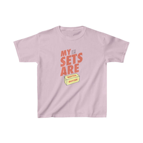 Sets Are Butter Kids Cotton Tee