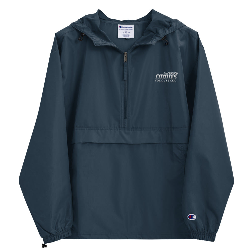 Coyotes Embroidered Champion Packable Jacket