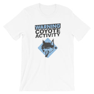 Warning Coyote Activity Short-Sleeve T-Shirt