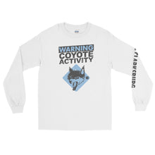 Load image into Gallery viewer, Warning Coyote Activity Long Sleeve Shirt