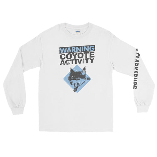 Warning Coyote Activity Long Sleeve Shirt