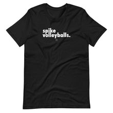 Load image into Gallery viewer, Spike Volleyballs Unisex t-shirt
