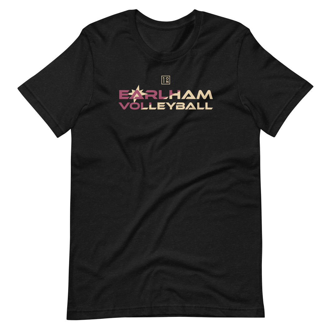 Earlham Volleyball Unisex t-shirt