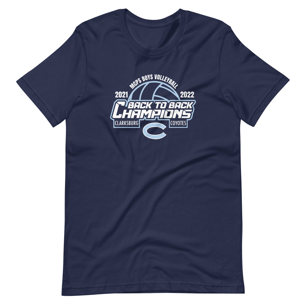 2022 Clarksburg County Champs Unisex t-shirt