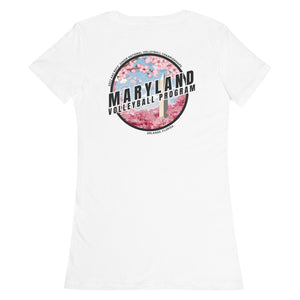 MVP 2022 Nationals Cherry Blossom Women’s fitted t-shirt